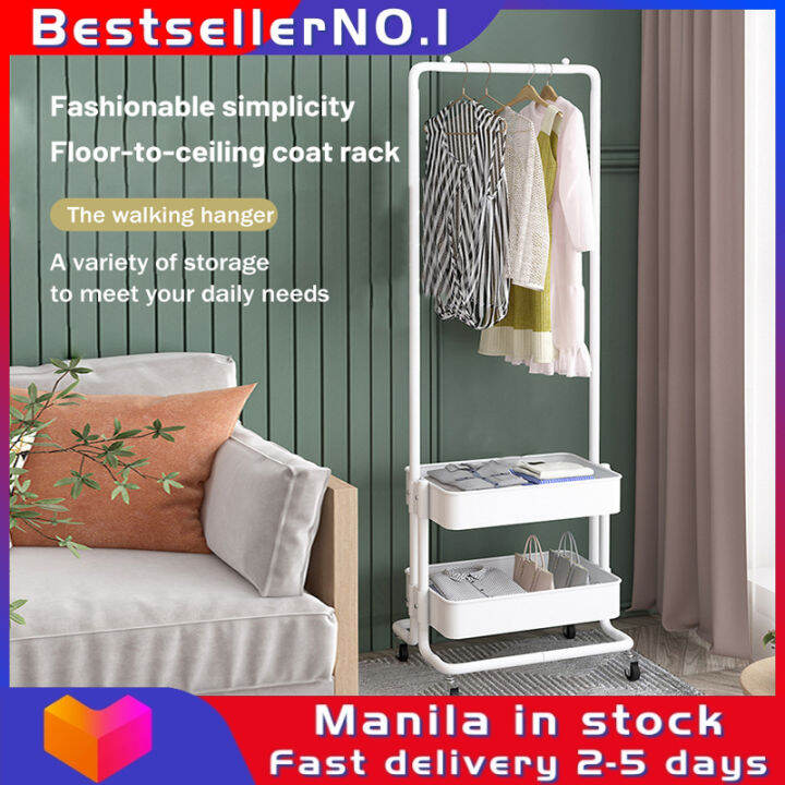 Bestseller Minimalist Clothes Hanger Rack Floor Hanging Clothes Rack