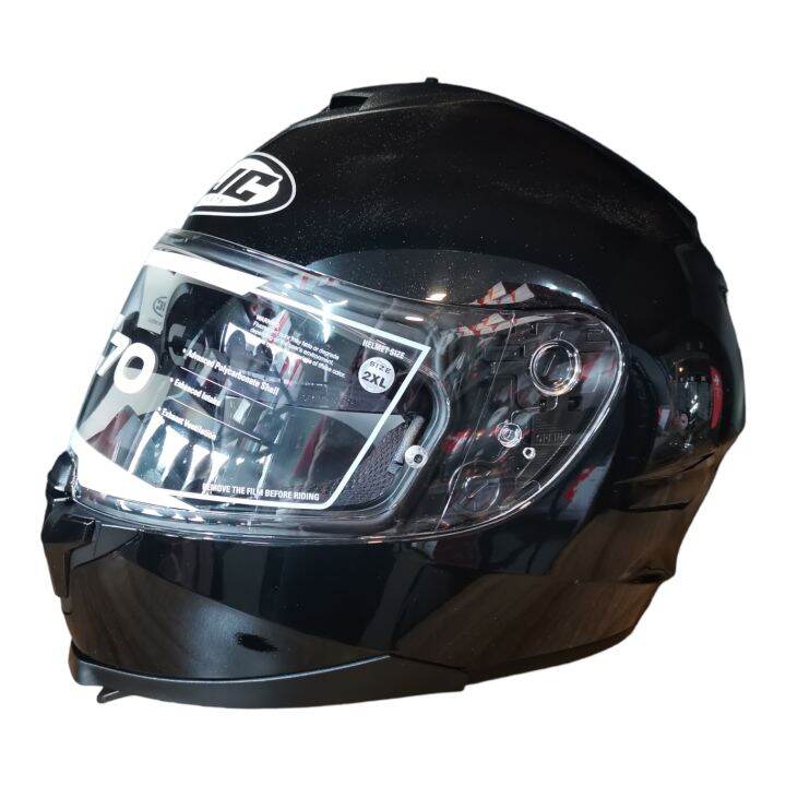 HJC C70 Metal Black Full Face Dual Visor | Lazada PH