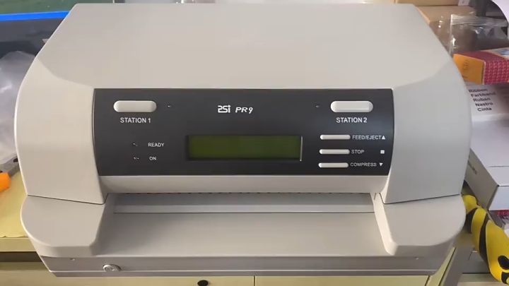 เครื่องใหม่มือ 1 New Original Psi เครื่องพิมพ์สมุดบัญชี Passbook Printer รุ่น Pr9 Th 3290