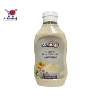 Melody Garlic Mayonnaise 340g. Made in United Arab Emirates