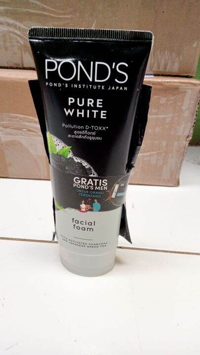 Pond S Pure White Facial Foam Gr Lazada Indonesia