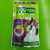 Dognjoy อาหารเปียก มีให้เลือก 5 รส 120g