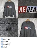 American eagle เสื้อแบรนด์สเก็ต เสื้อยืดมือสอง ของแท้สภาพดี ราคาถูกที่สุด