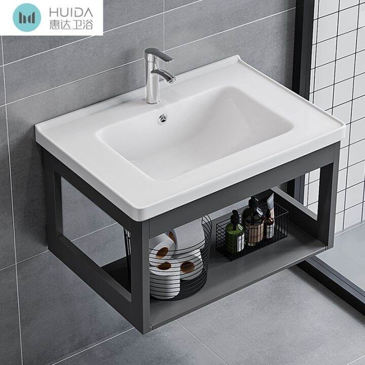 Huida Bathroom Ceramic WallMounted Balcony Wash Basin
