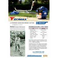 เครื่องตัดหญ้า 2 จังหวะ 42.7cc ZOMAX ใช้งานแค่ 1 ชั่วโมงใช้งานน้อย(มือสอง)