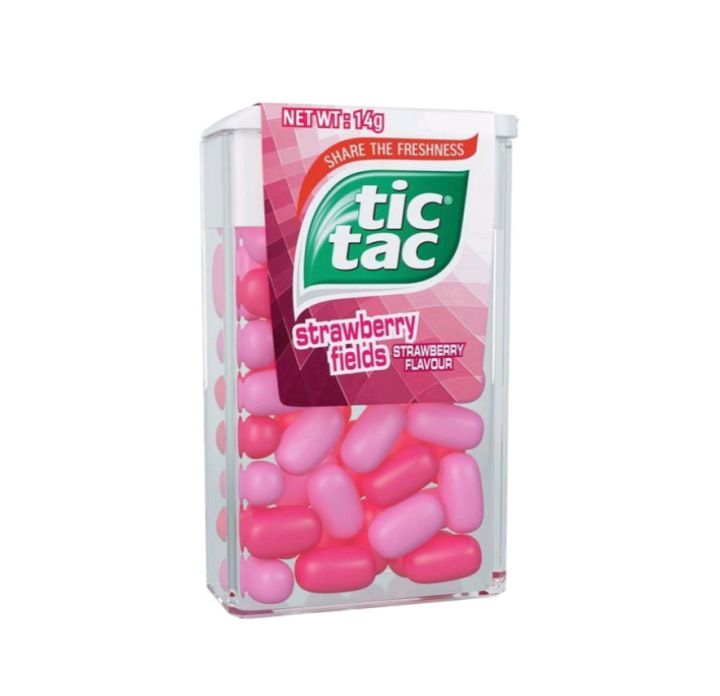 Tic Tac Strawberry Flavor 14g | Lazada PH