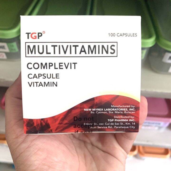 (Enervon Generic) Complevit Multivitamins Capsules Lazada PH