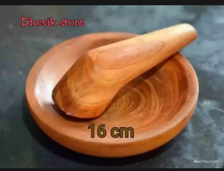 COBEK KAYU PLUS ULEKAN / COBEK KAYU AWET DAN TAHAN LAMA | Lazada Indonesia