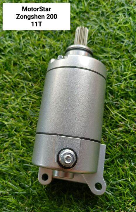 Starter motor for Motorstar/ Zongshen 200 (11T) | Lazada PH