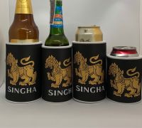 ปลอกเบียร์ สิงห์ทอง รักษาอุณหภูมิเครื่องดื่ม มี 4 ขนาด Beer Can cooler Beer bottle cooler