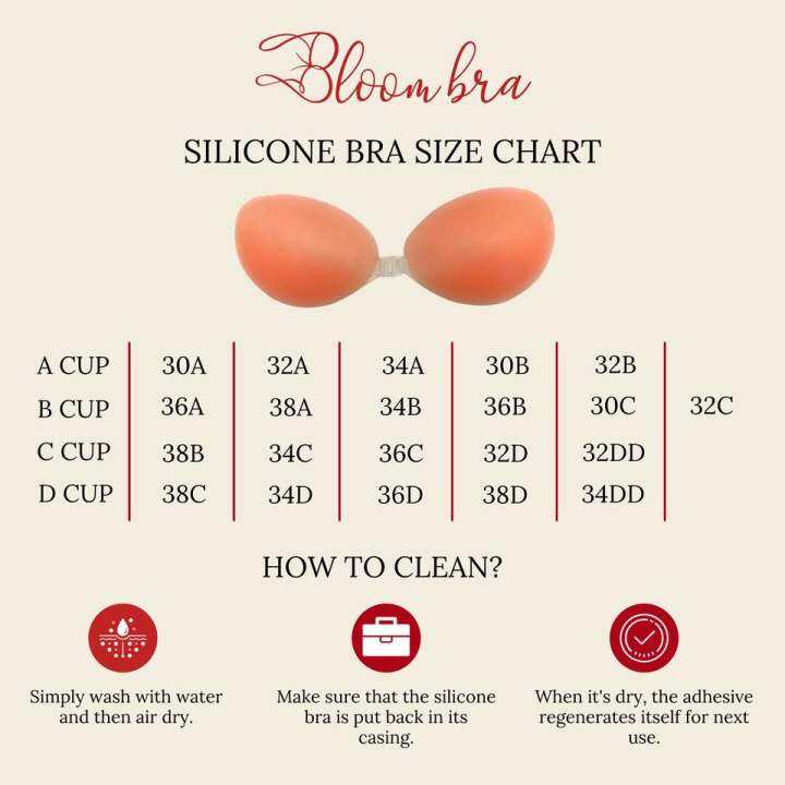 Double Push Adhesive Silicone Bra Lazada PH
