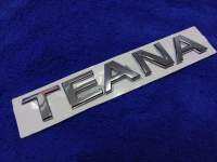 โลโก้คำว่า TEANA สีชุปโครเมี่ยม (size 2.5×18cm) ราคาต่อ 1ชิ้น