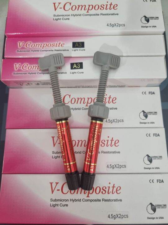 Submicron Hybrid Composite Restorative Lightcure exp. 01