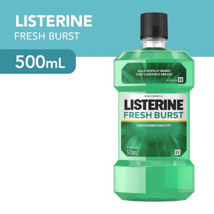 Listerine Mouthwash Fresh Burst 750ml Lazada PH