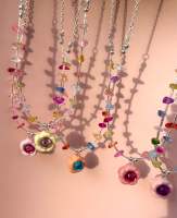 Flower jellybeans necklace สร้อยคอ flower jellybeans