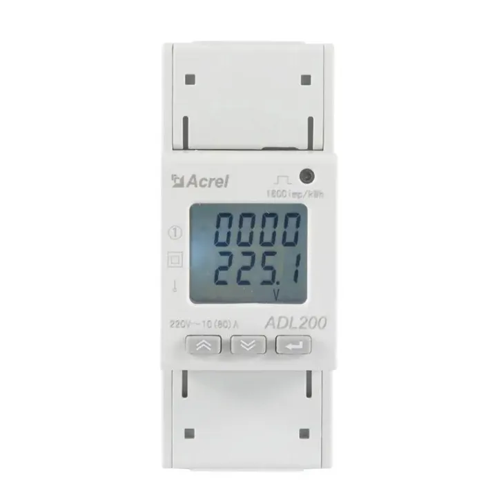 Acrel Electricity Consumption Meter Energy Data Meter Single Phase Watt