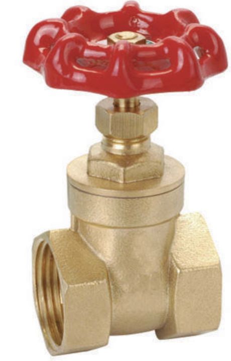 Brass Gate Valve ประตูน้ำทองเหลือง เกทวาล์วทอง