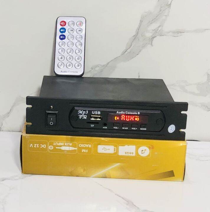 MP3 Player Bluetooth USB FM Mini Box Rakitan DC 12 Volt Lazada Indonesia