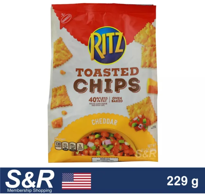 Ritz Toasted Chips In Cheddar 229g Lazada Ph 7099