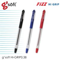 ปากกาลูกลื่นเจล gsoft HI GRIP 0.38 gsoft-HIGRIP (12ด้าม/กล่อง)