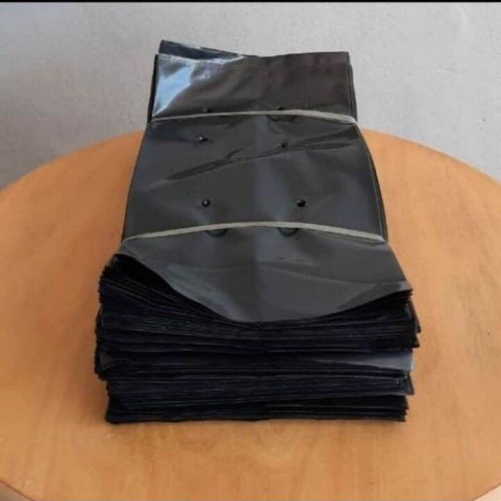 Polybag Tanaman 30x30 isi 100pcs / Polybag hitam 30x30 isi 100/50/20pcs ...