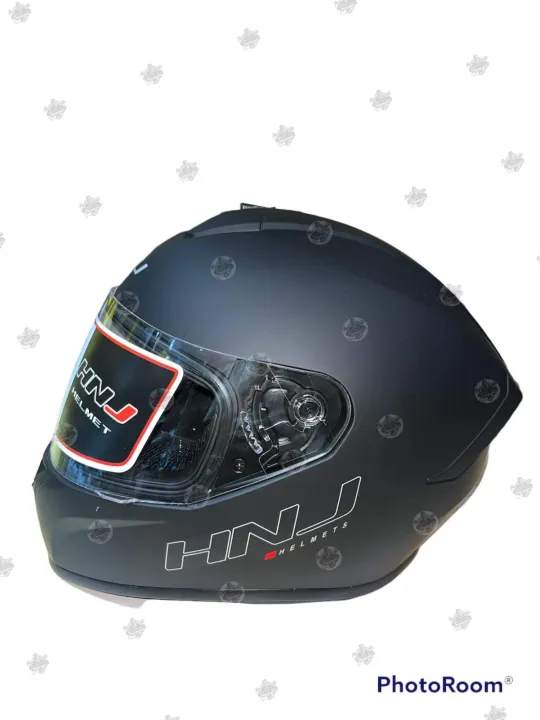 Safety Helmet Full Face HNJ Brand Matte Black Color Lazada PH
