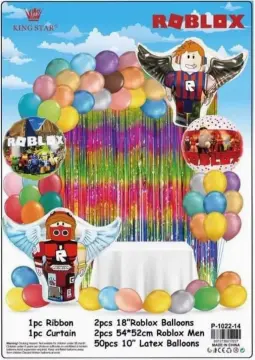 Roblox Theme Garland  Balloons, Custom balloons, Balloon garland