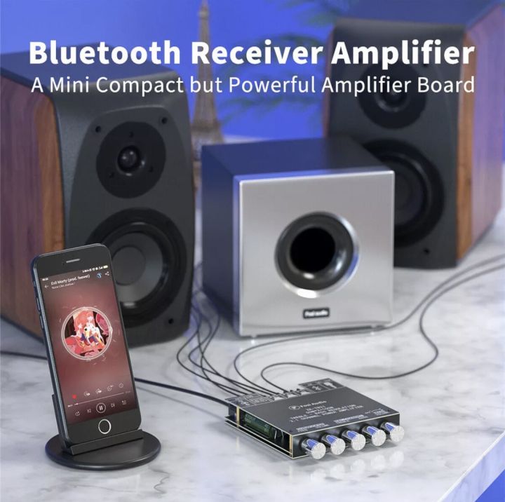 best-audio-shop-แอมป์จิ๋ว-bluetooth-tb21-แอม-จิ๋ว-บลูทู-ธ-5-0-ซับวูฟเฟอร์เครื่องขยายเสียง-กำลังขับ-2-50w-ซัพ-100w-ซิฟ-tpa3116