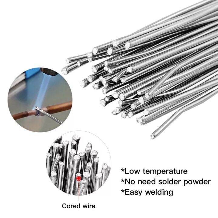 10/50Pcs Low Temperature Easy Melt Aluminum 50*2/1.6mm Universal