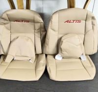 ชุดหุ้มเบาะ ตรงรุ่น altis ปี 03-12 สีครีม 2 ประตู คู่หน้า 1 คู่ สินค้าตรงรุ่น งานมีคุณภาพ