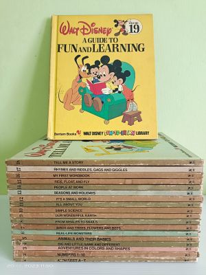 WALT DISNEY FUN-TO-LEARN LIBRARY 1-19/ยกชุด/ฉบับภาษาอังกฤษ/มือสองสภาพเก่าเก็บ(S2L)