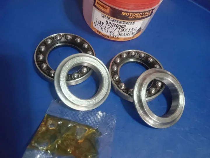 tmx 155 rear wheel bearing size