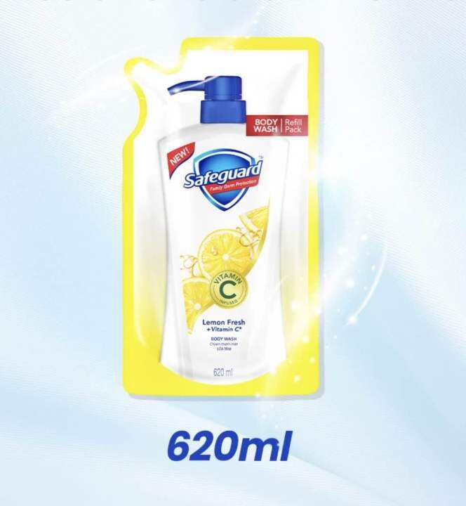 Safeguard Body Wash Lemon Fresh 620ml Refill Pack Lazada Ph