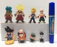 super_Toys โมเดล ดาร์ก้อนบอลและเพื่อน ชุด 8 ตัว ความสูง 3-8 cm (ujj)