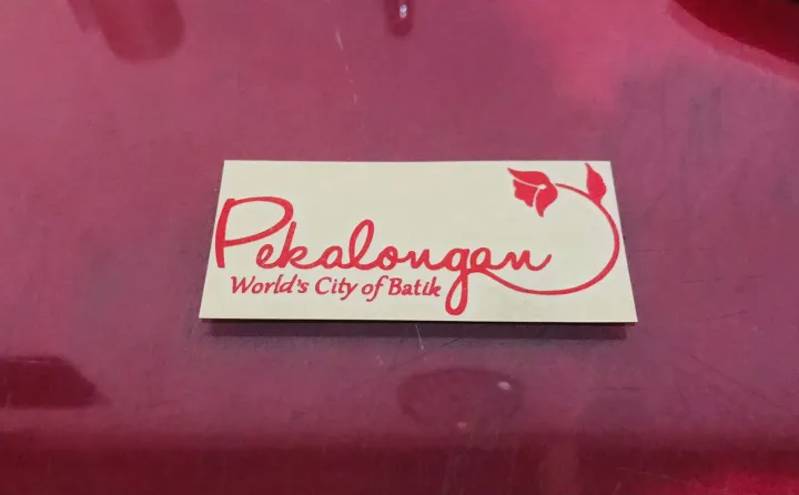 Sticker Cutting Pekalongan Worlds City Of Batik Lazada Indonesia