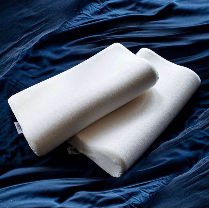 KAPAS Latex Pillow supportive yet soft; great for back sleepers