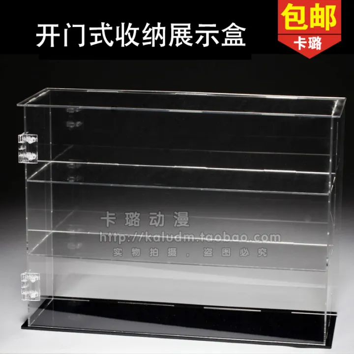 Acrylic Display Box Open Door Storage Box Crystal Organic Glass Sheet ...
