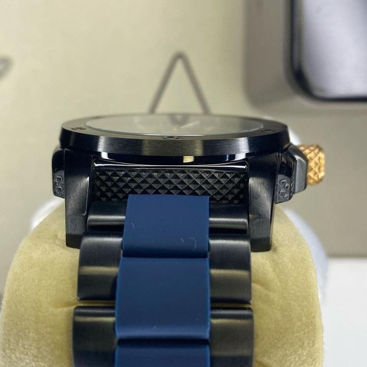 นาฬิกาข้อมือผู้ชาย-fossil-me3133-two-tone-plated-modern-machine-automatic