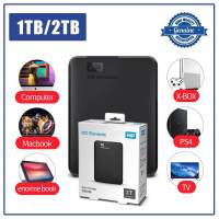 HDD【คลังสินค้าพร้อม】Western Digital HardDisk 1TB 2TB HDD USB3.0 2.5" External Hard Disk ฮาร์ดไดรฟ์ภายนอก ฮาร์ดดิสก์แบบพ