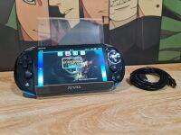 Ps vita รุ่น2000 หน้าฟ้า หลังดำ เมม32gbแปลงสายมืดแล้วอุปกรณ์ครบพร้อมเล่น