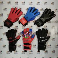 Eepro(อีโปร)ถุงมือผู้รักษาประตู Eepro รหัสสินค้าEG1052 Goalkeeper Glove มี Finger save 5 นิ้วถอดได้ Size 6-11