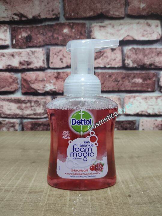 Dettol Foaming Hand Wash Ml Rose Cherry