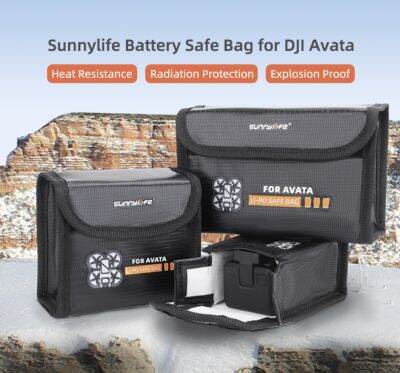 Sunnylife Battery Safe Bag Li-Po Safe Bag Protective Explosion-proof Accessories for DJI Avata