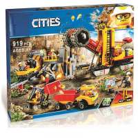 LEGO urban mining expert base 60188 childrens assembly Chinese building block boy toy 10876