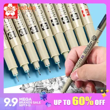 1pc Uni Pin Art Fineliner Drawing Fine Line Comic Needle Pens 005