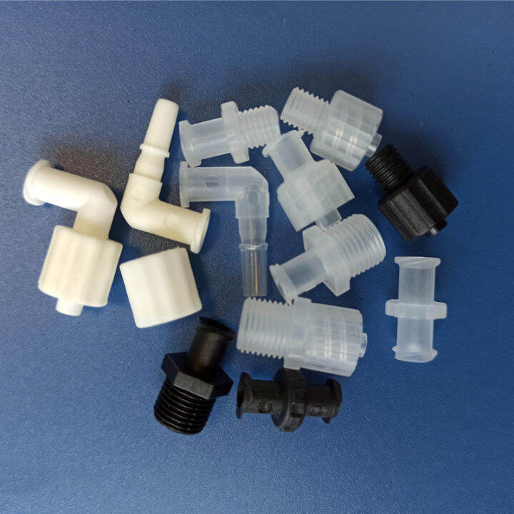 Male and Female Luer Elbow 1 Point Outer Teeth Turn Female Connector