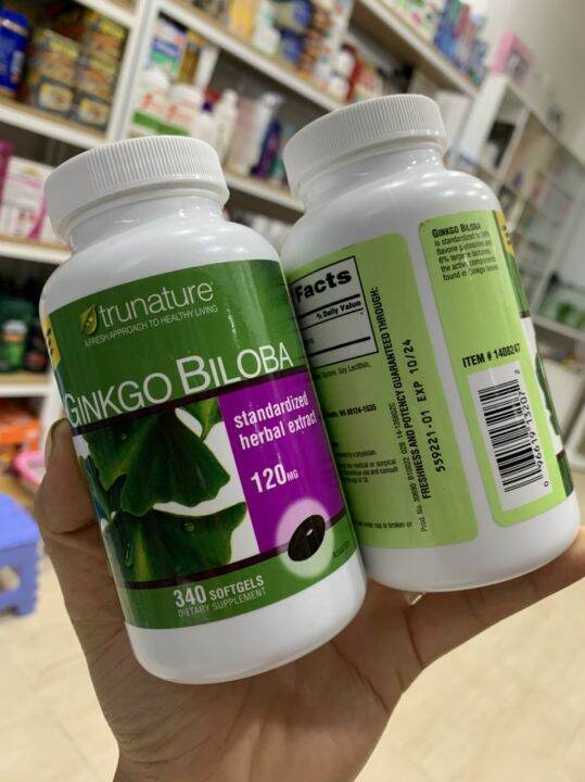 Ginkgo Biloba hộp 340 viên hàng chính hãng siêu thị Costco Mỹ Lazada.vn
