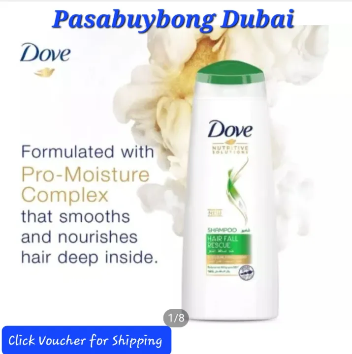 Dove Shampoo Hair Fall Rescue 400ml Dubai UAE Lazada PH
