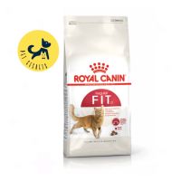 Royal Canin Fit 400g. อาหารแมวแบบเม็ด สูตรแมวโต รูปร่างดี สมส่วน