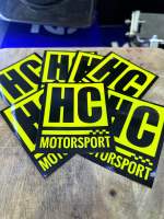 สติกเกอร์ HC Motorsport 8X9.5 cm